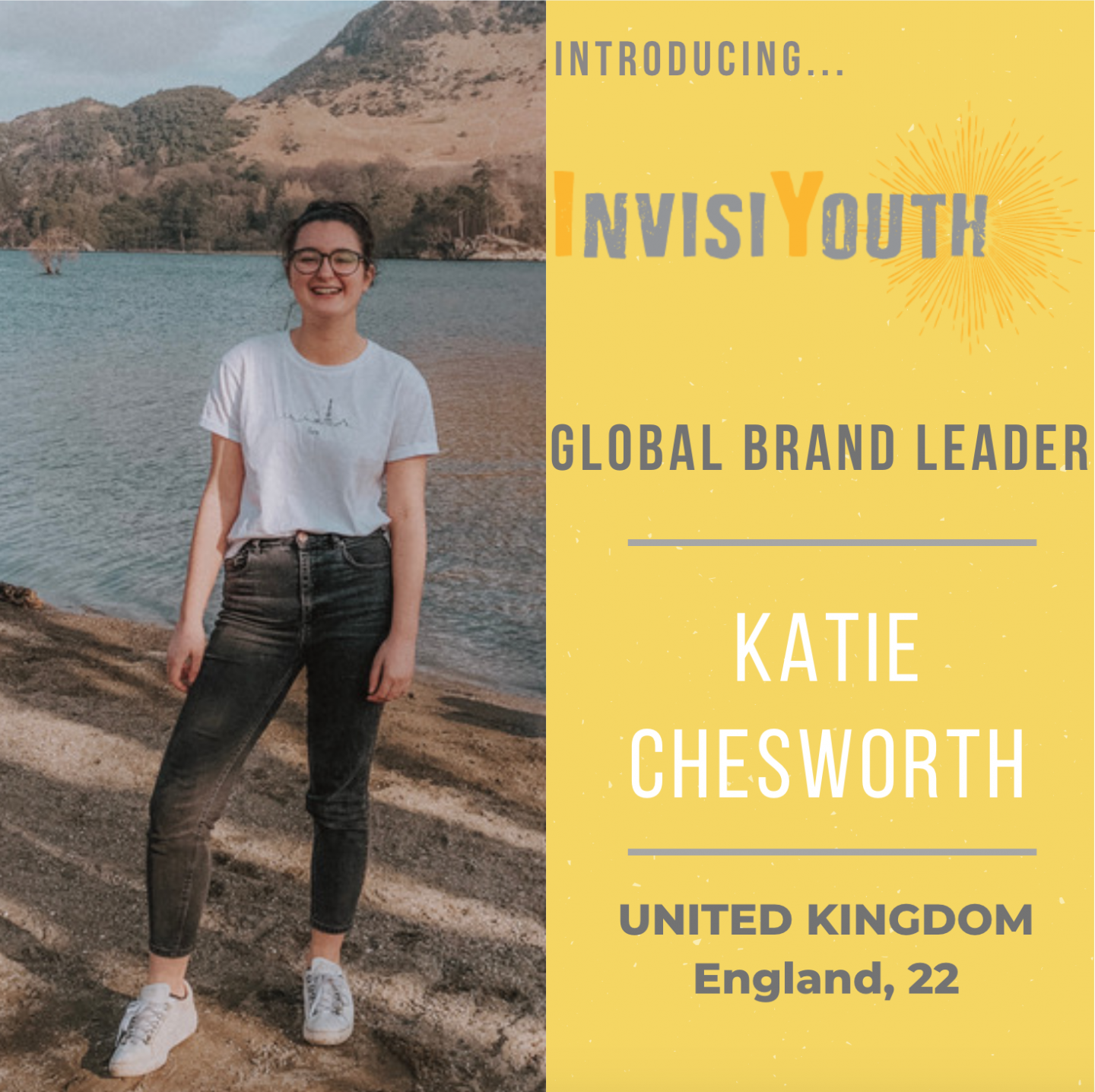 InvisiYouth announcement | Global Brand Leader Badge
