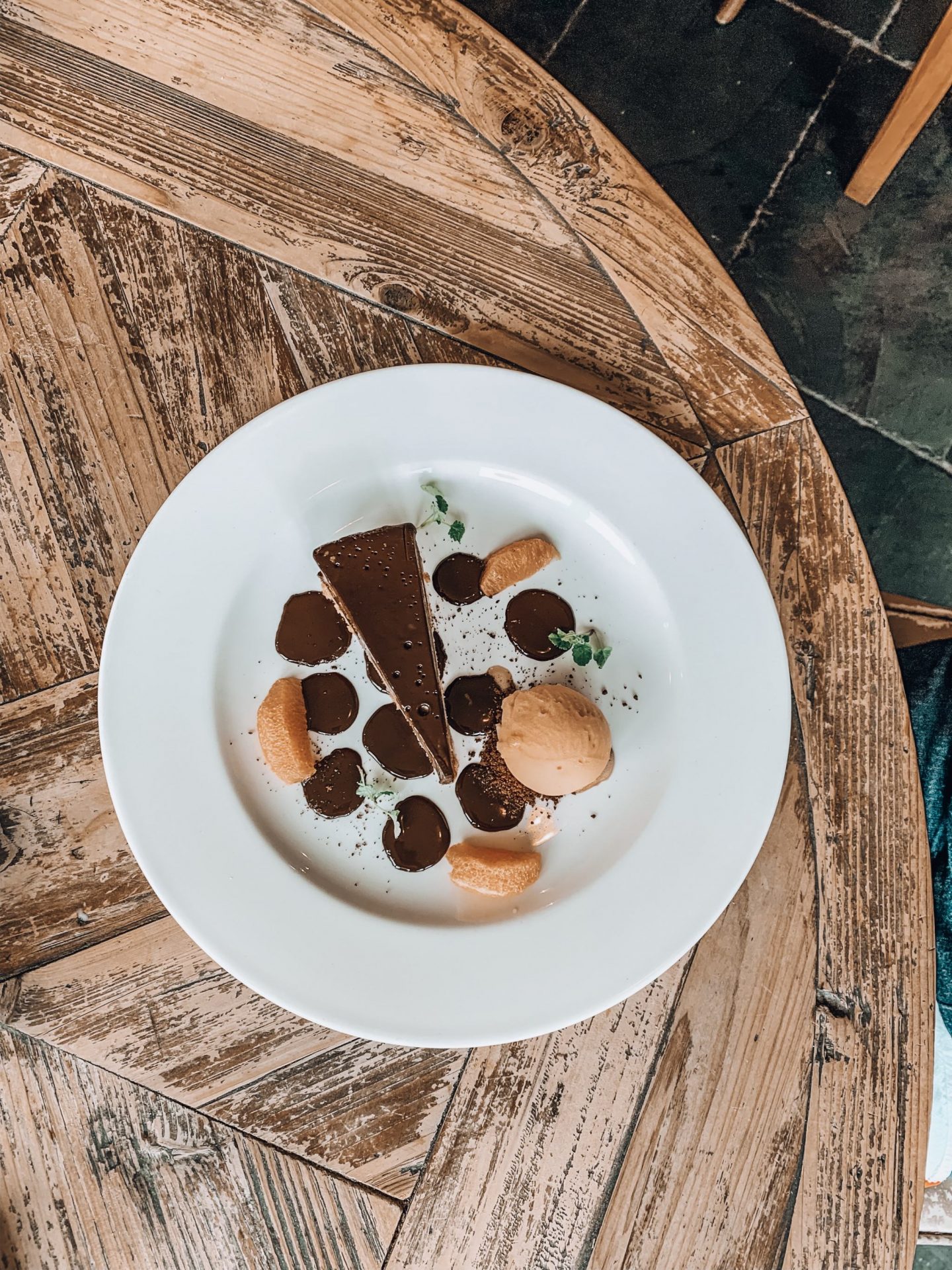 The Hare & Hounds, Levens | Chocolate and orange torte