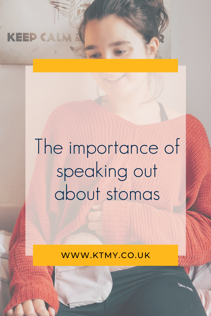 Pin for later : World Ostomy Day 2018 | The importance of speaking out about ostomies