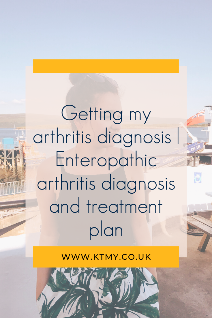 Pin for later : Getting my arthritis diagnosis | Enteropathic arthritis diagnosis and treatment plan