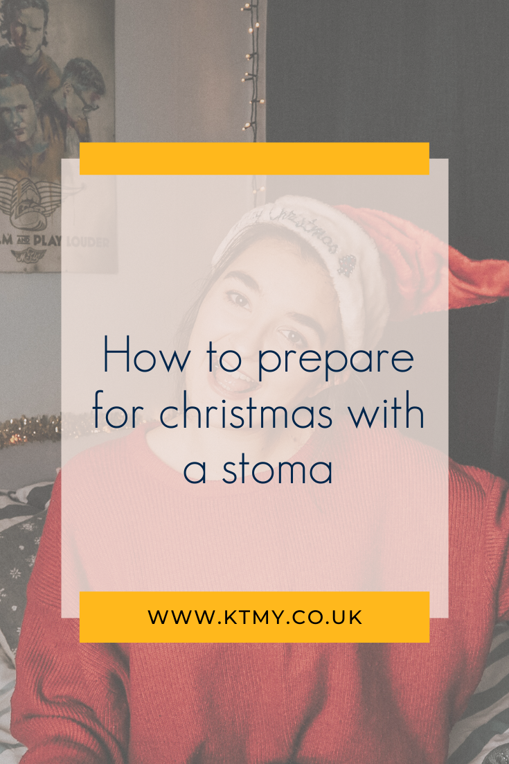 Pin for later : How to prepare for christmas with a stoma