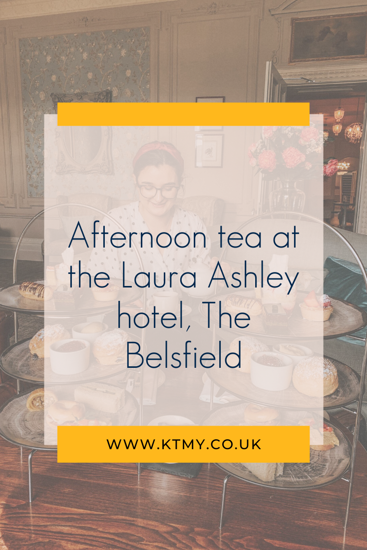 Pin for later : Afternoon tea at the Laura Ashley hotel, The Belsfield