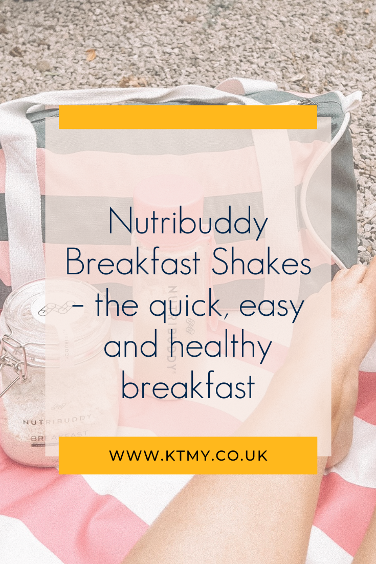 Pin for later : Nutribuddy Breakfast Shakes – the quick, easy and healthy breakfast