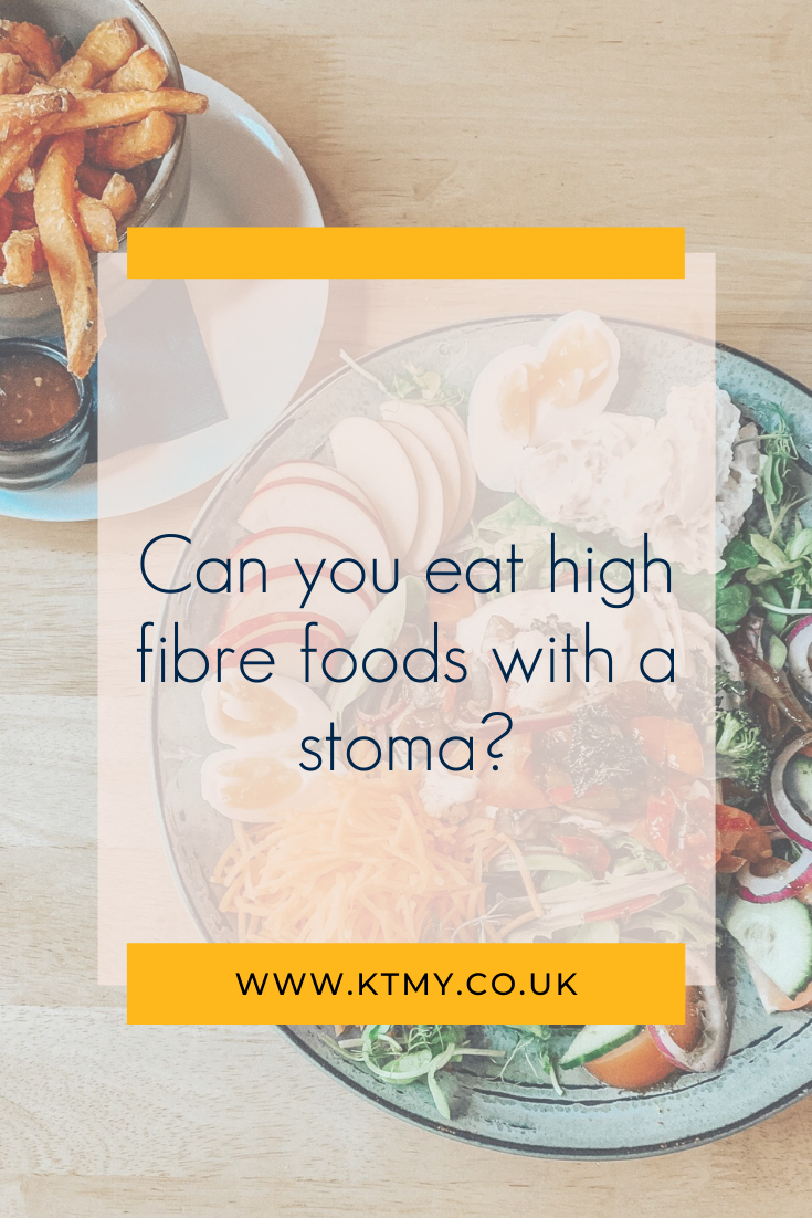 Pin for later ; Can you eat high fibre foods with a stoma?