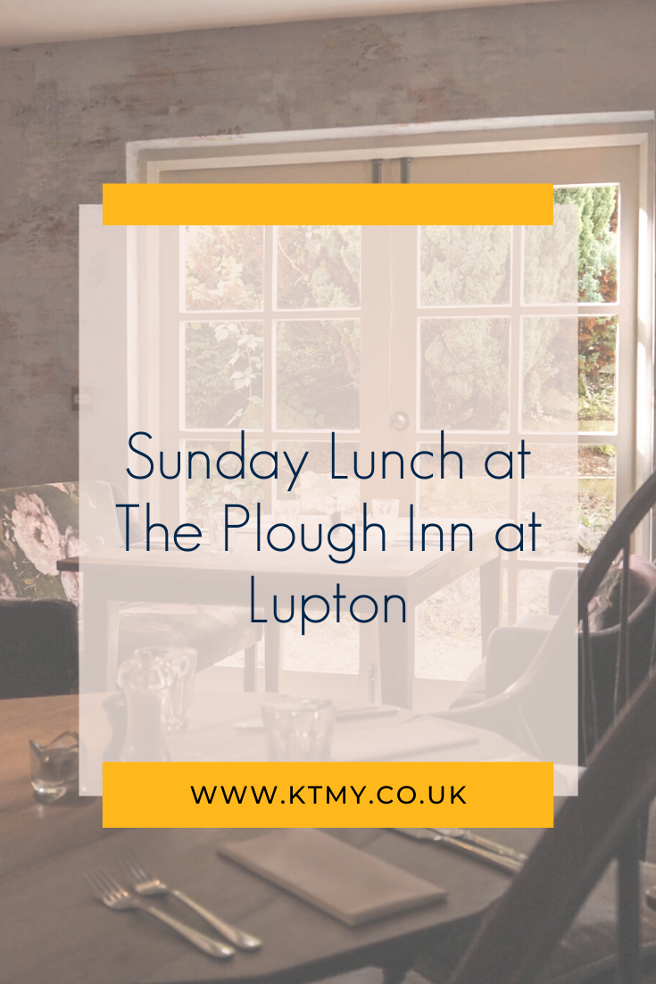 Pin for later : Sunday Lunch at The Plough Inn at Lupton