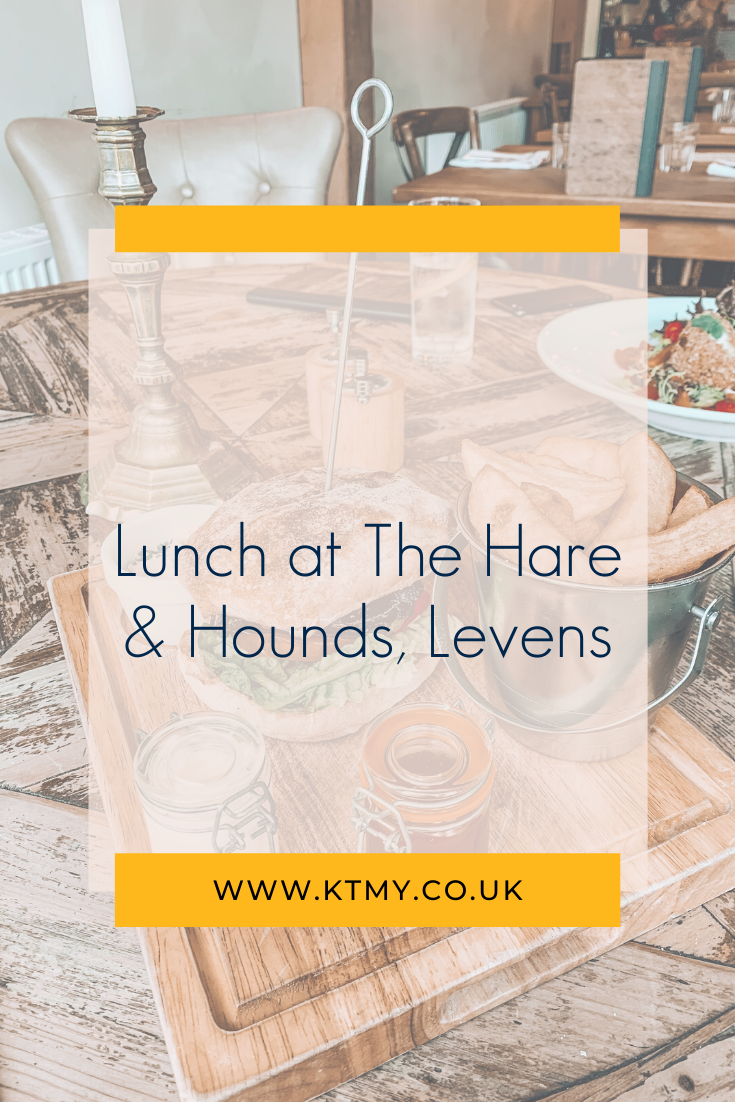 Pin for later : Lunch at The Hare & Hounds, Levens