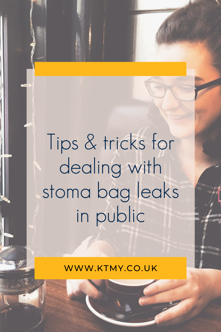 Pin for later : Tips & tricks for dealing with stoma bag leaks in public