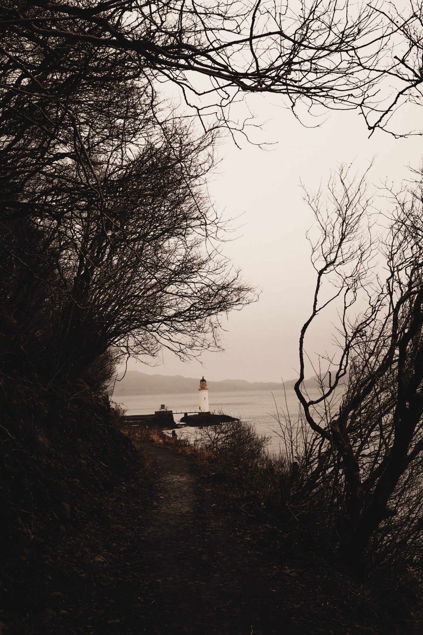 Travel Diaries: a week on the Isle of Mull at Hogmanay lighthouse in the distance