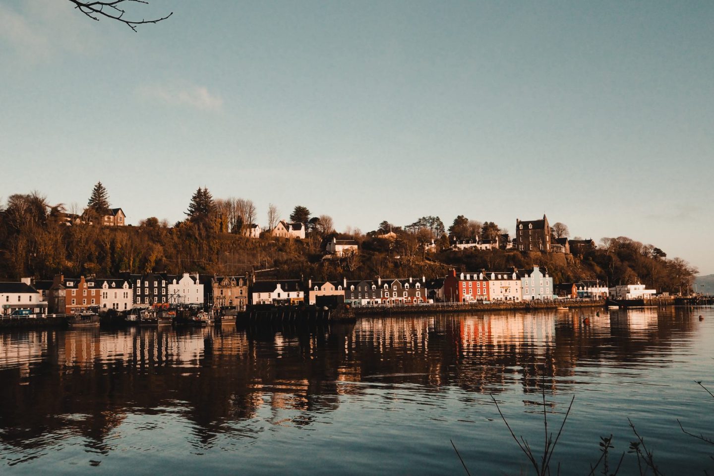 Travel Diaries: a week on the Isle of Mull at Hogmanay : Tobermory in the sunlight